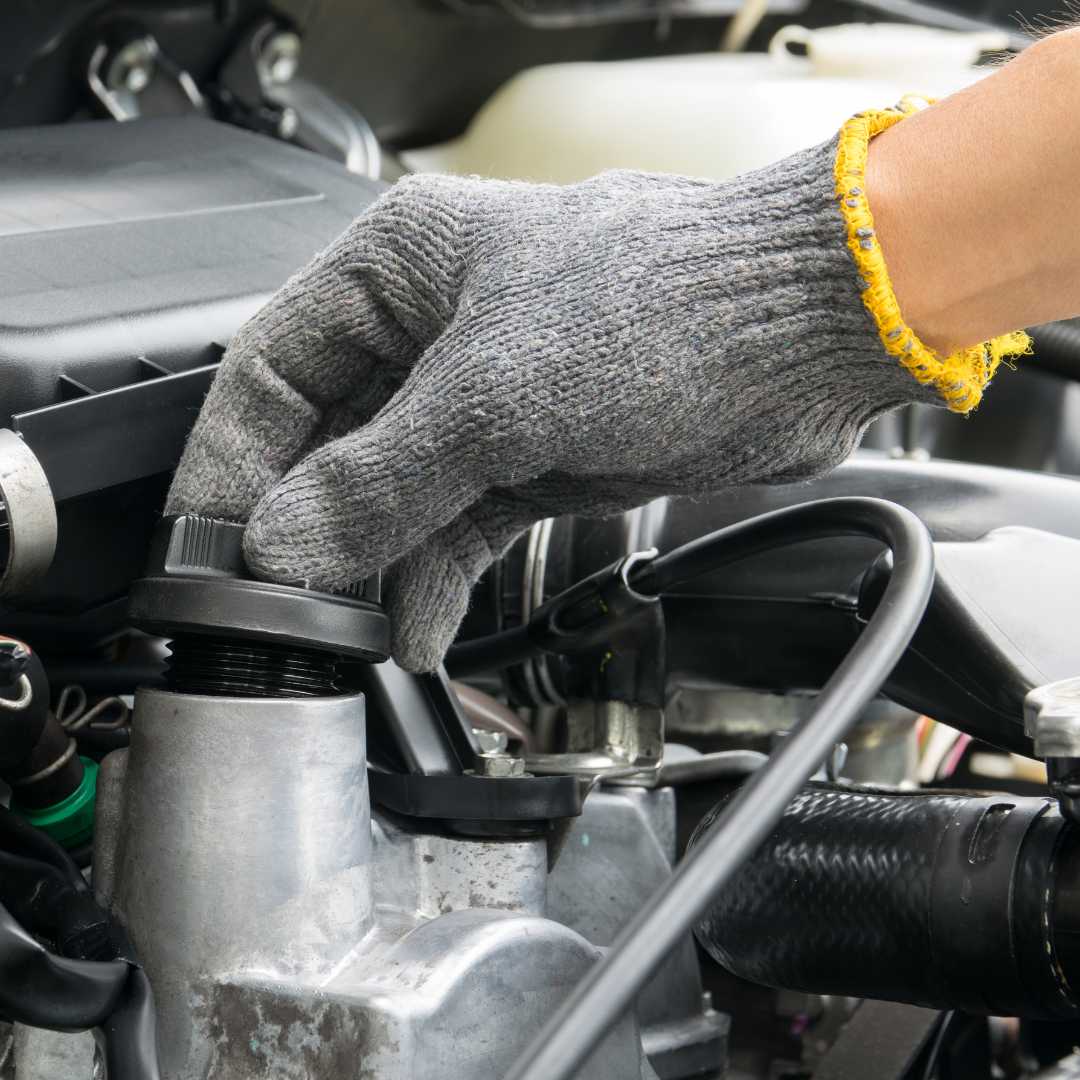 Change the oil filter